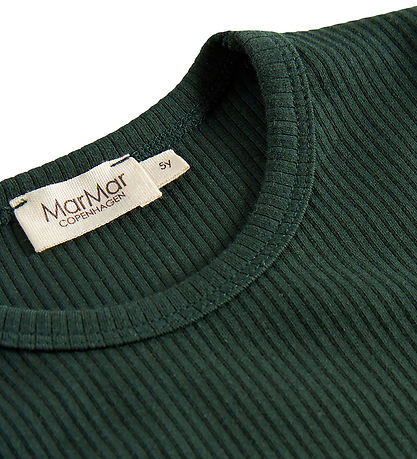 MarMar Blouse - Rib/Modal - Dark Leaf