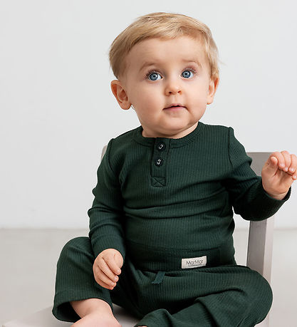 MarMar Trousers - Rib/Modal - Pico - Dark Leaf