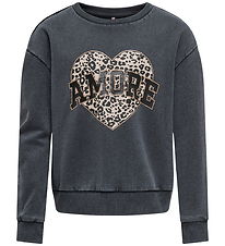 Sweat-shirt Kids Only - Noos - KogRuna - Fantôme/Amour/Leo Sweat-shirt Kids Only - Noos - KogRuna - Fantôme/Amour/Leo