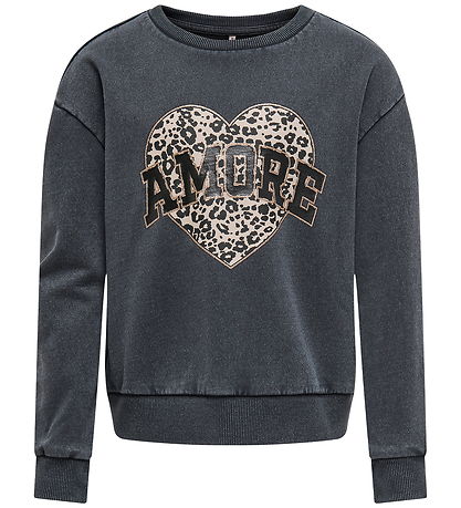 Kids Only Sweatshirt - Noos - KogRuna - Phantom/Amore/Leo