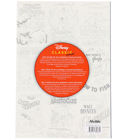 Alvilda Colouring Book - Disney - Classic+ Posters Alvilda Colouring Book - Disney - Classic+ Posters
