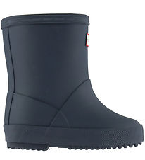 Hunter Rubber Boots w. Lining - Kids First - Hunter Navy