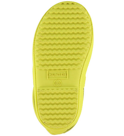 Hunter Rubber Boots w. Lining - Kids First Colour Block - Black/