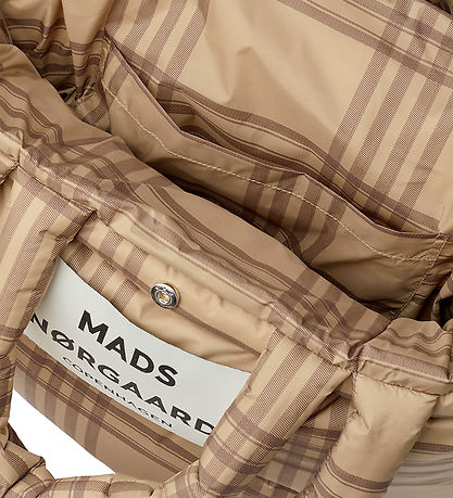 Mads Nørgaard Shopper - Light Ripstop-pute - Maisstengel/Cocoa B Mads Nørgaard Shopper - Light Ripstop-pute - Maisstengel/Cocoa B