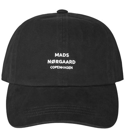 Mads Nørgaard Cap - Soft Twill Cash - Black