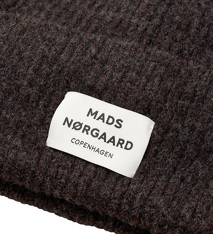 Mads Nørgaard Beanie - Wool/Acrylic - Tosca Anju - Demitasse