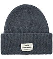 Mads Nørgaard Beanie - Wool/Acrylic - Tosca Anju - Asphalt