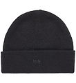Mads Nørgaard Beanie - Knitted - Isaac Ambas MN - Black Mads Nørgaard Beanie - Knitted - Isaac Ambas MN - Black