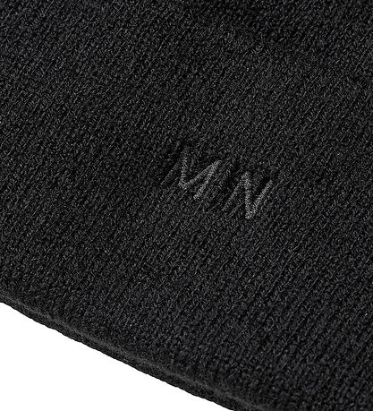 Bonnet Mads Nørgaard - Tricoté - Isaac Ambas MN - Noir
