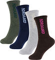 Mads Nørgaard Socks - Sock Box Logo Step up - 4-Pack - Multi