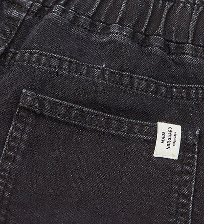 Mads Nørgaard Trousers - Penny - Washed Black Mads Nørgaard Trousers - Penny - Washed Black