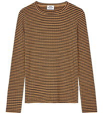 Blouse Mads Nørgaard - Rib - Talika - Hermine/Black Blouse Mads Nørgaard - Rib - Talika - Hermine/Black