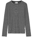 Mads Nørgaard Blouse - Rib - Talika - Black/Vanilla Ice Mads Nørgaard Blouse - Rib - Talika - Black/Vanilla Ice