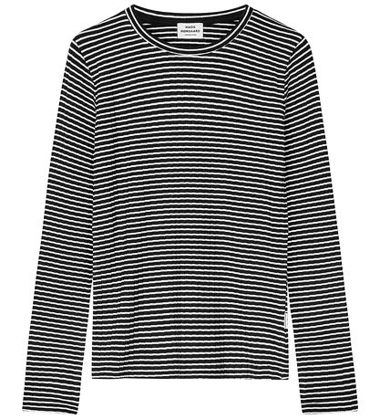 Mads Nørgaard Blouse - Rib - Talika - Black/Vanilla Ice Mads Nørgaard Blouse - Rib - Talika - Black/Vanilla Ice