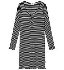 Mads Nørgaard Blouse - Rib - Tikina - Black/Vanilla Ice