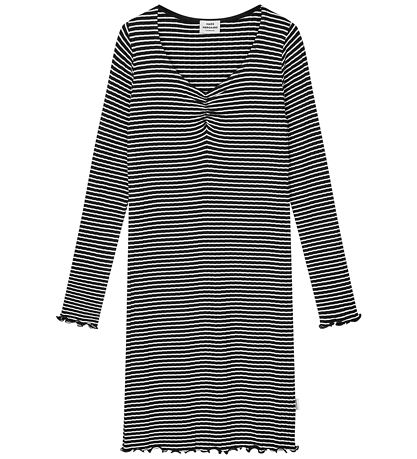 Mads Nørgaard Blússa - Rib - Tikina - Black/Vanilla Ice