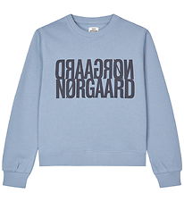 Mads Nørgaard Sweatshirt - Talinka - Faded Denim Mads Nørgaard Sweatshirt - Talinka - Faded Denim