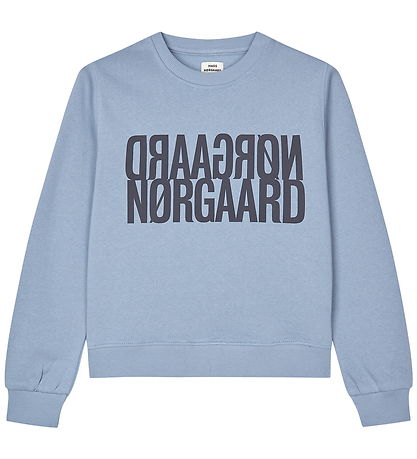Mads Nørgaard Sweatshirt - Talinka - Faded Denim Mads Nørgaard Sweatshirt - Talinka - Faded Denim