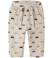 Name It Trousers - NbmRonald - Rib - Peyote Melange