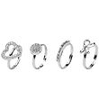 Anneaux Name It - NkfFacc-Kida - 4 Pack - Argent/625