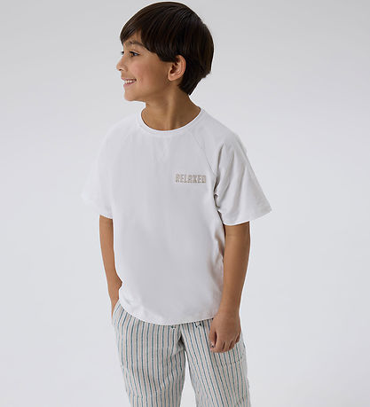 Name It T-shirt - NkmRob - Bright White Name It T-shirt - NkmRob - Bright White