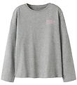 Name It Blouse - NkfRaris - Grey Melange Name It Blouse - NkfRaris - Grey Melange