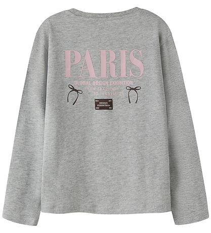 Name It Blouse - NkfRaris - Grey Melange