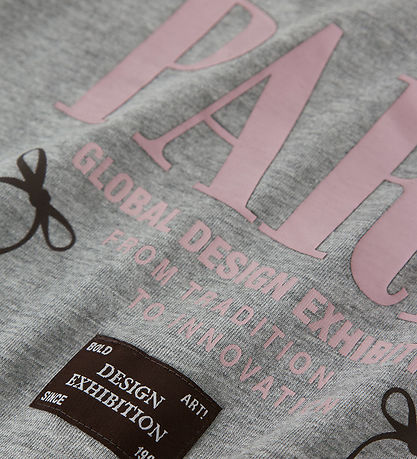 Name It Blouse - NkfRaris - Grey Melange Name It Blouse - NkfRaris - Grey Melange