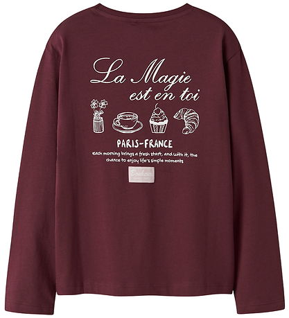 Name It Blouse - NkfRaris - Burgundy