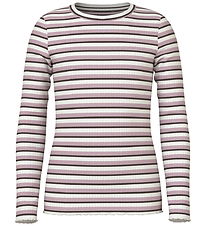 Name It Blouse - NkfVemma - Cloud Dancer/Seal Brown/Keepsake Lil Name It Blouse - NkfVemma - Cloud Dancer/Seal Brown/Keepsake Lil