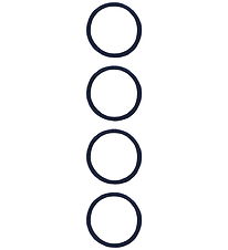 Name It Elastic Hair Bands - NkfRiga - 4-Pack - Beacon Blue/w. G Name It Elastic Hair Bands - NkfRiga - 4-Pack - Beacon Blue/w. G
