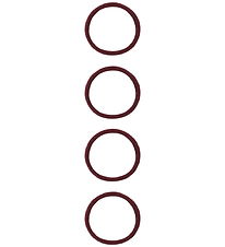 Name It Elastic Hair Bands - NkfRiga - 4-Pack - Burgundy/w. Glit Name It Elastic Hair Bands - NkfRiga - 4-Pack - Burgundy/w. Glit