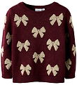 Name It Blouse - Knitted - NmfRekka - Burgundy Name It Blouse - Knitted - NmfRekka - Burgundy