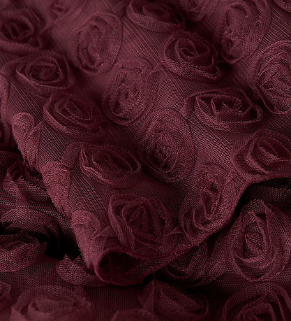 Name It Dress - Tyl - NmfSykia - Burgundy