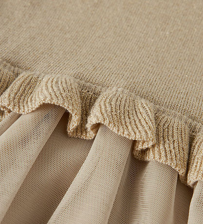 Name It Dress - Knitted - NmfRefraja - Cement Name It Dress - Knitted - NmfRefraja - Cement