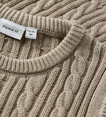 Blouson Name It - Tricoté - NmmRomain - Fossile d'Islande