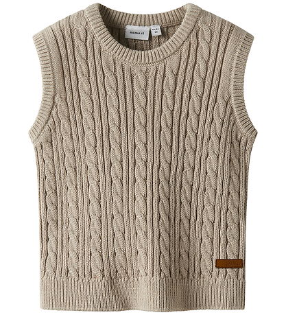 Blouson Name It - Tricoté - NmmRomain - Fossile d'Islande