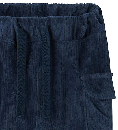 Name It Trousers - Velvet - NbmRonny - Navy Blazer