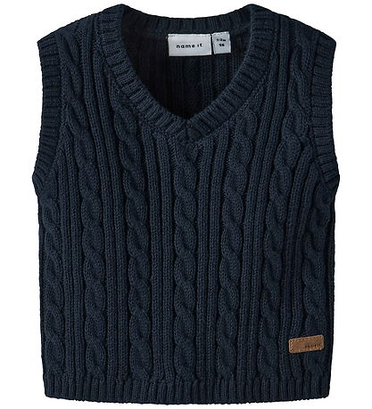 Name It Liivi - Neulottu - NbmRoman - Laivastonsininen Blazer