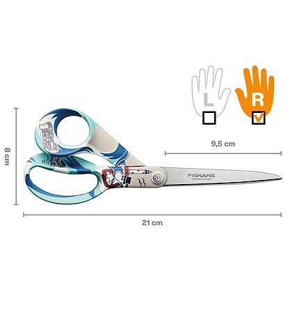 Fiskars MOOMIN Scissors - Universal 21 cm - Mumi Far