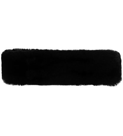 Rosemunde Stirnband - Schaffell - RhSydney - Black