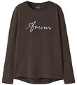Blouse Name It - NkfVix - Seal Brown/Amour