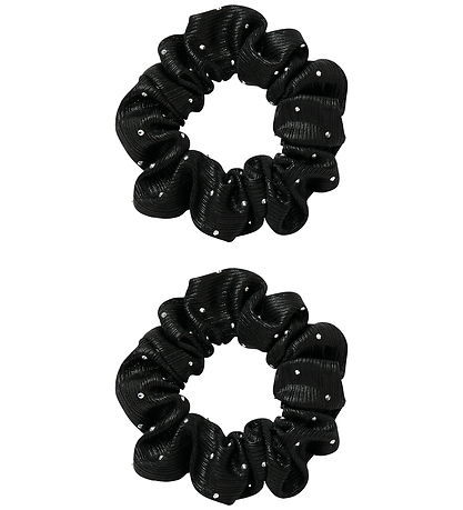 Name It Scrunchie - 2-Pack - NkfRiglitter - Black Name It Scrunchie - 2-Pack - NkfRiglitter - Black