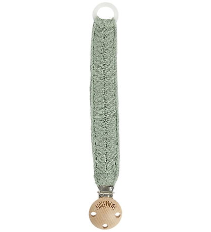 Smallstuff Pacifier Clip - Fishbone - Light Green Smallstuff Pacifier Clip - Fishbone - Light Green