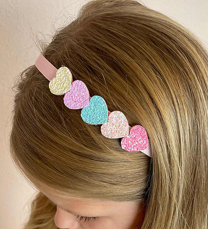 By Stær Haarband - Hart - Regenboog Pastel By Stær Haarband - Hart - Regenboog Pastel