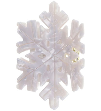 By Stær Hair Clip - Snowflakes - Light Grey By Stær Hair Clip - Snowflakes - Light Grey