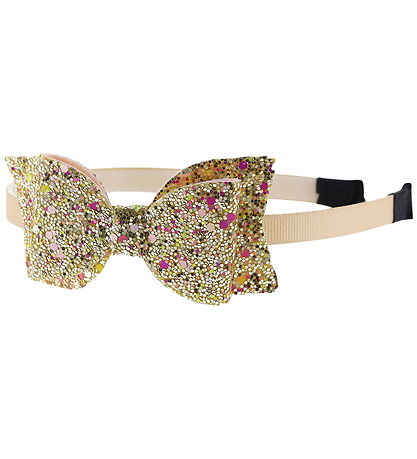 By Stær Hairband - Bow - Gold-colored By Stær Hairband - Bow - Gold-colored