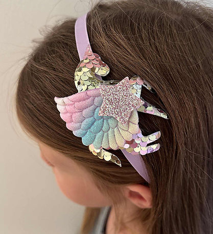 By Stær Haarband - Eenhoorn - Paars