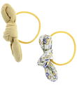 By Stær Elastische Haarband - 2-pack - Leise - Geel Mix