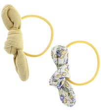 By Stær Elastic Hair Bands - 2-Pack - Leise - Yellow Mix By Stær Elastic Hair Bands - 2-Pack - Leise - Yellow Mix